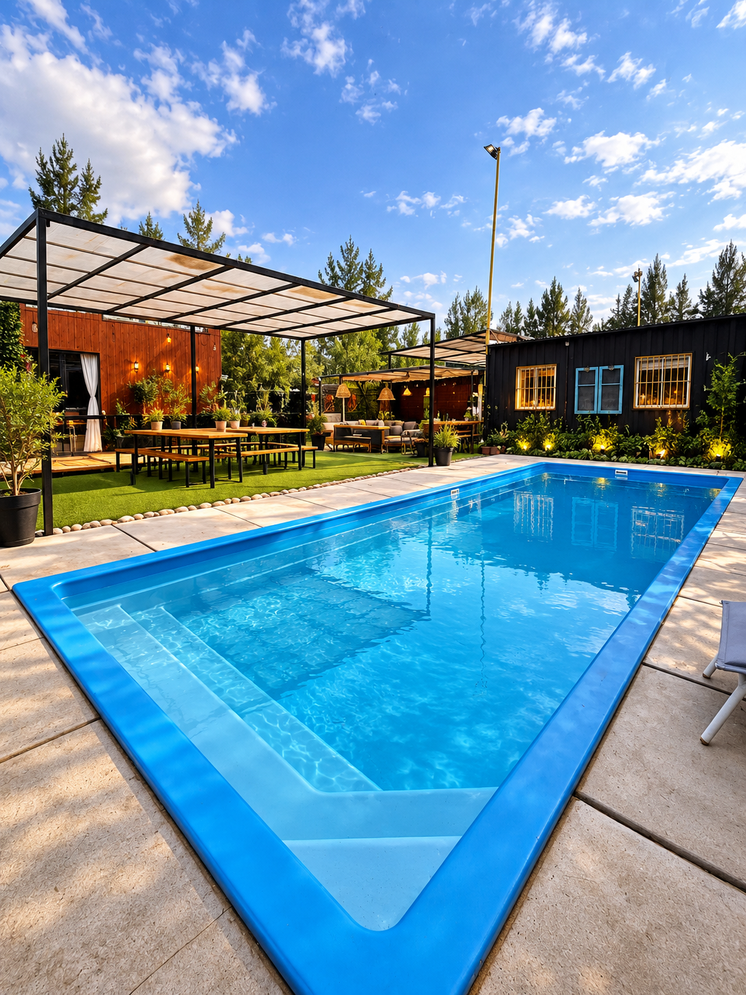 Piscina de Casa Club Chicureo