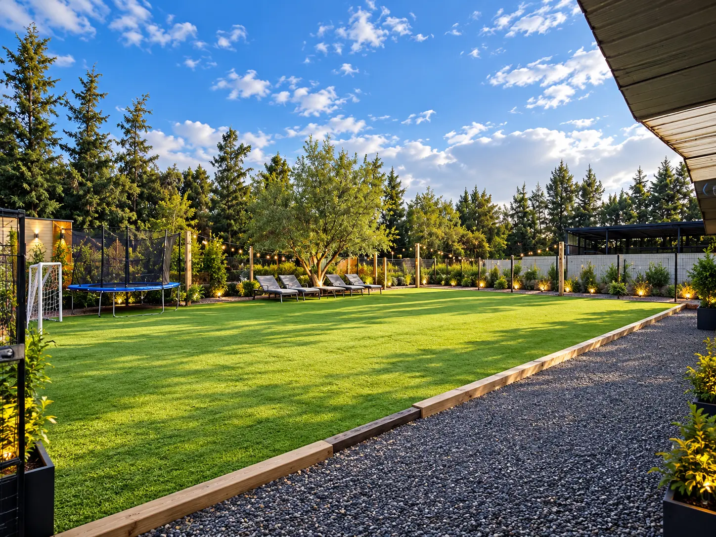 Jardín de Casa Club Chicureo